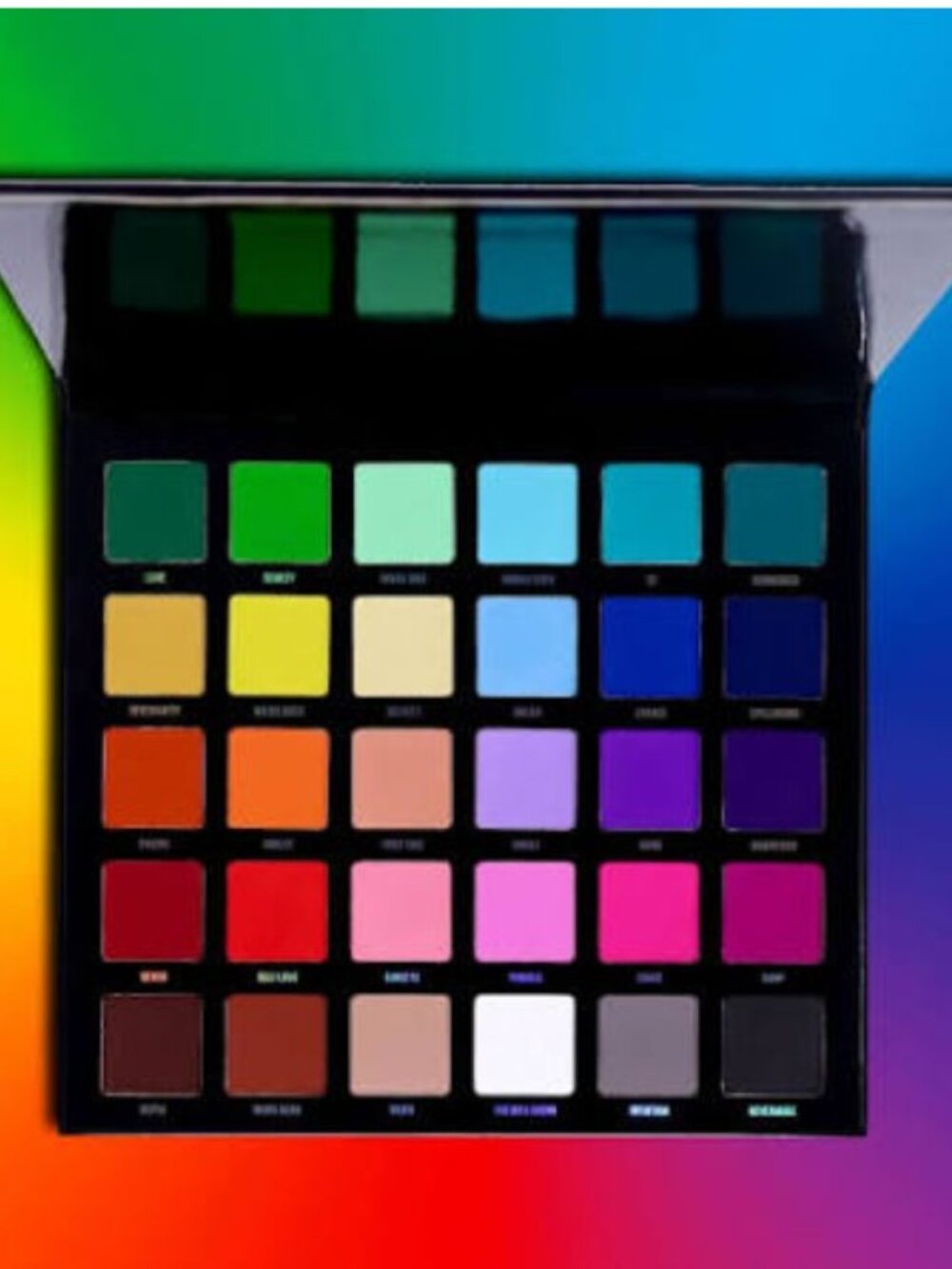 Blend Bunny Blends Eyeshadow Palette 30 Matte Rainbow BNIB DISCONTINUED RARE